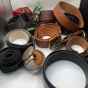 Lot of belts